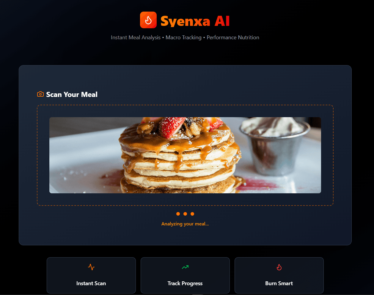 Syenxa AI Calorie Tracker